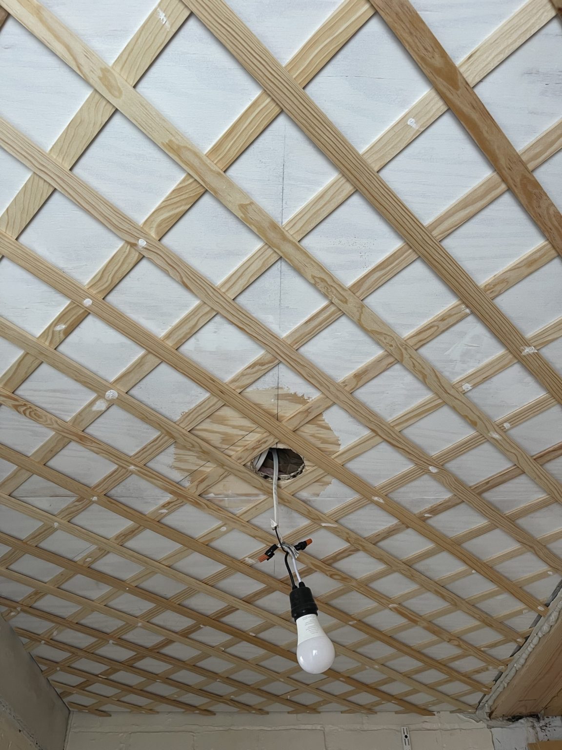 Lattice Ceiling - thesoutherngail.com